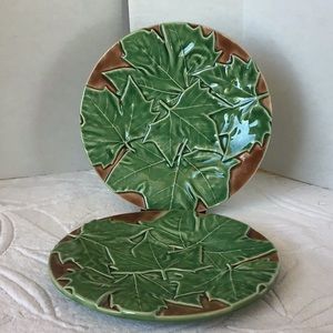 Bordallo Pinheiro Salad Plates SET of 10